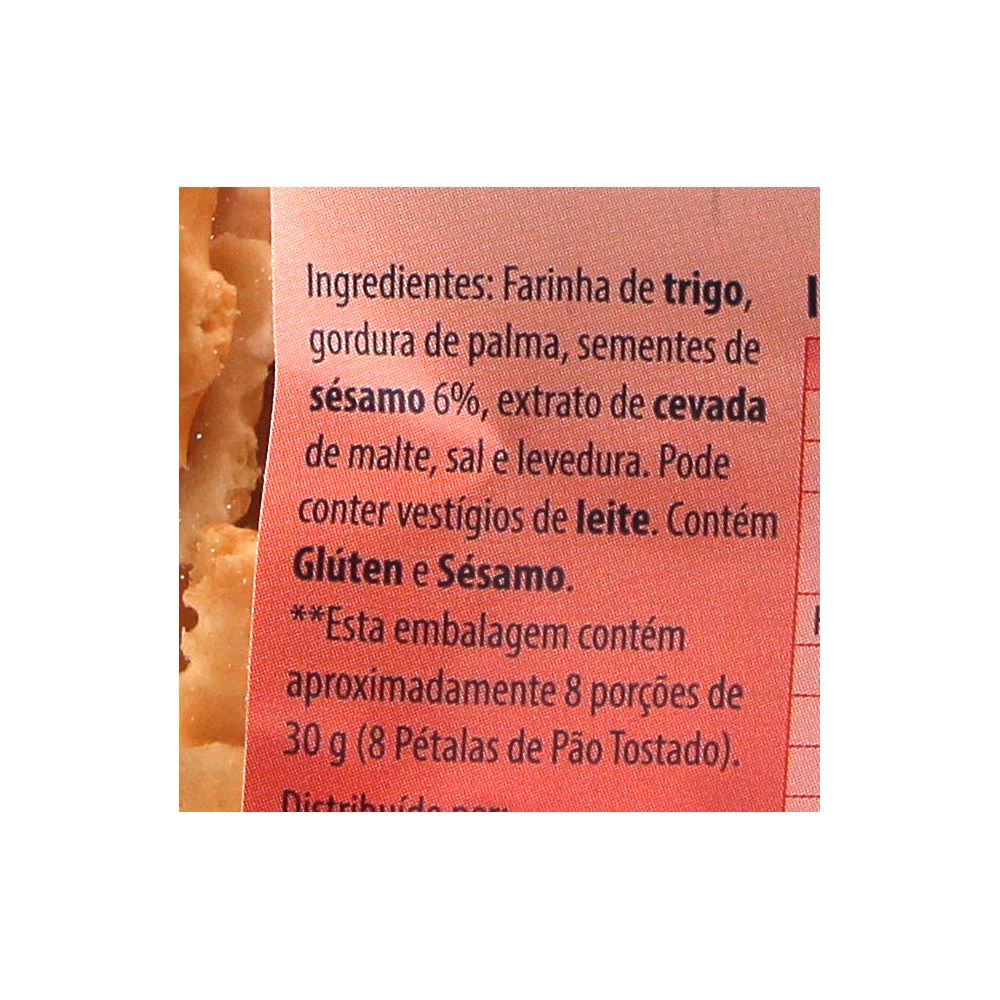  - Páteo Sesame Bread Petals Snack 250g (2)