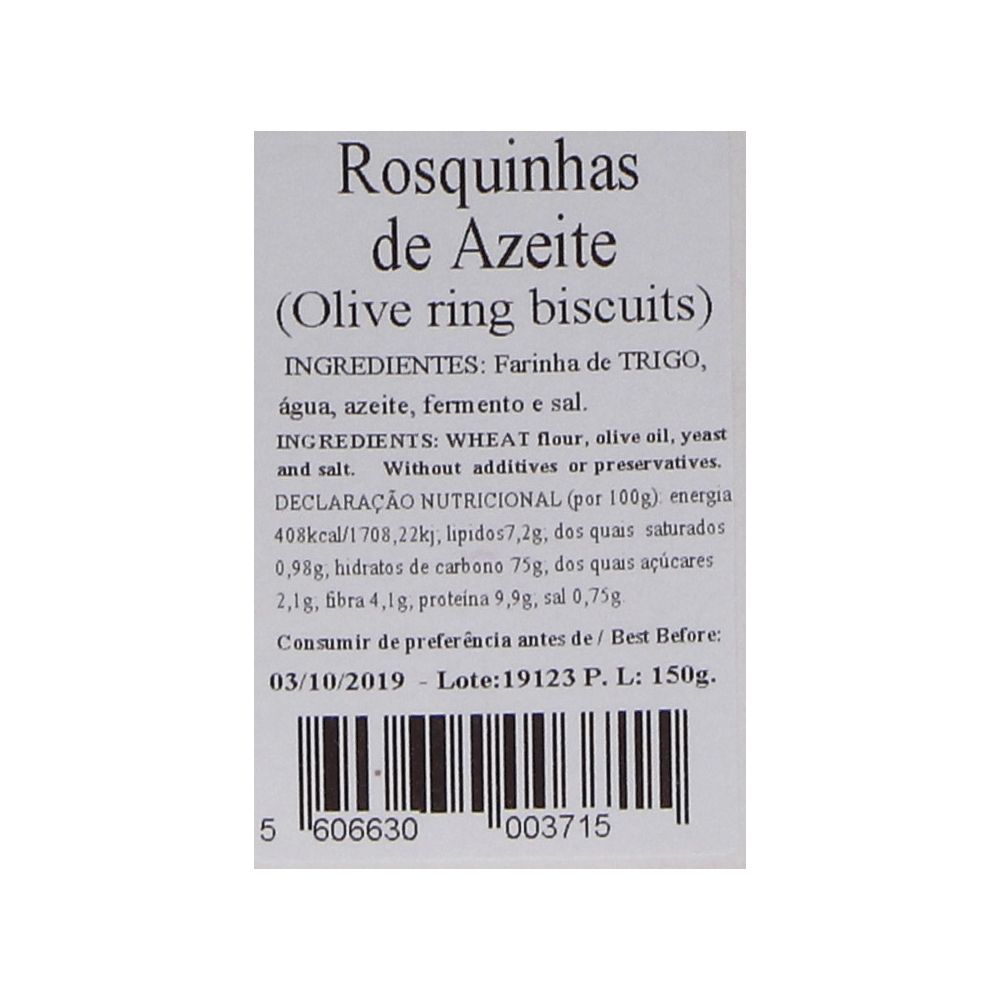  - Rosquinhas De Azeite Biscoitinhas 150g (2)