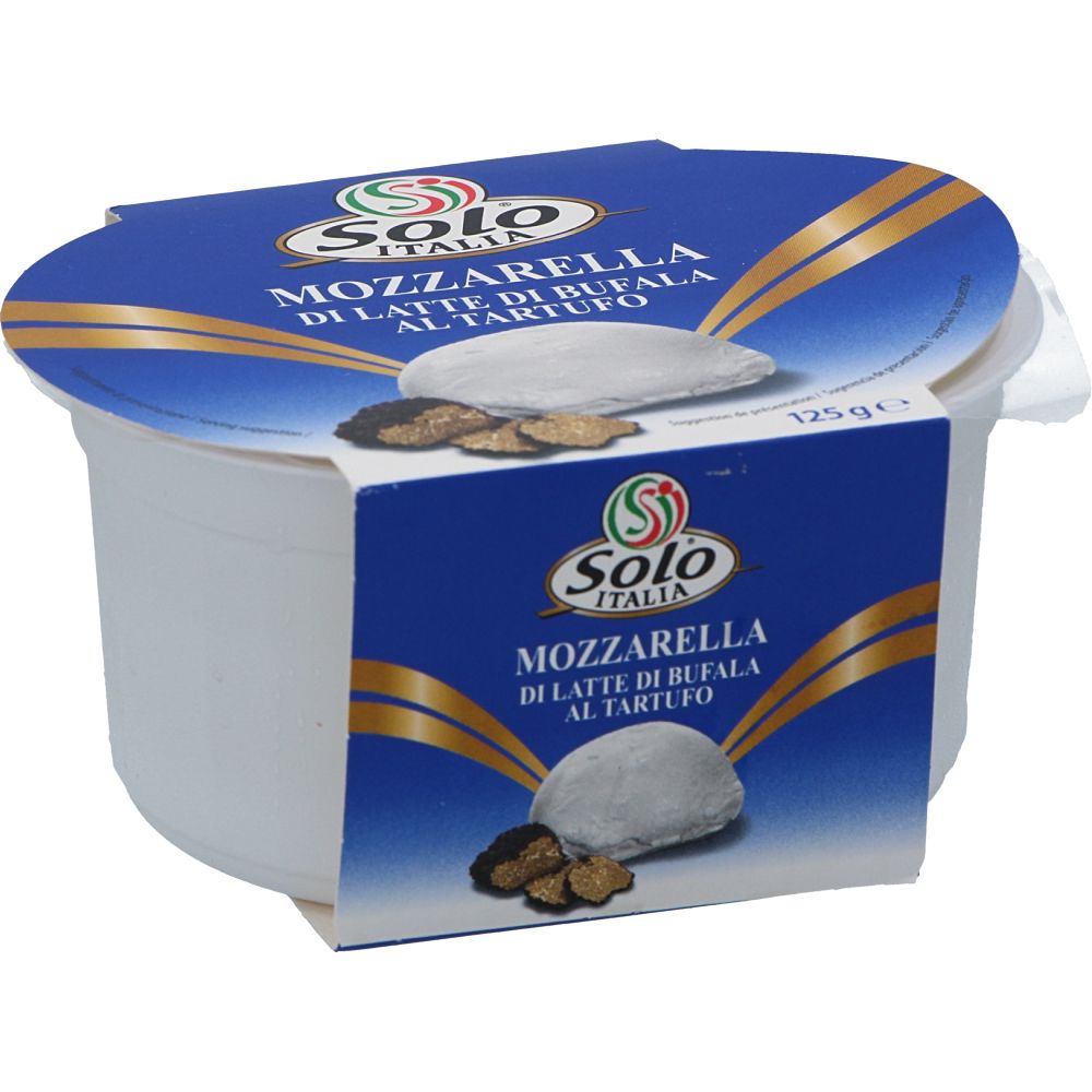  - Solo Itália Buffalo Mozzarella Cheese With Truffle 125g (1)