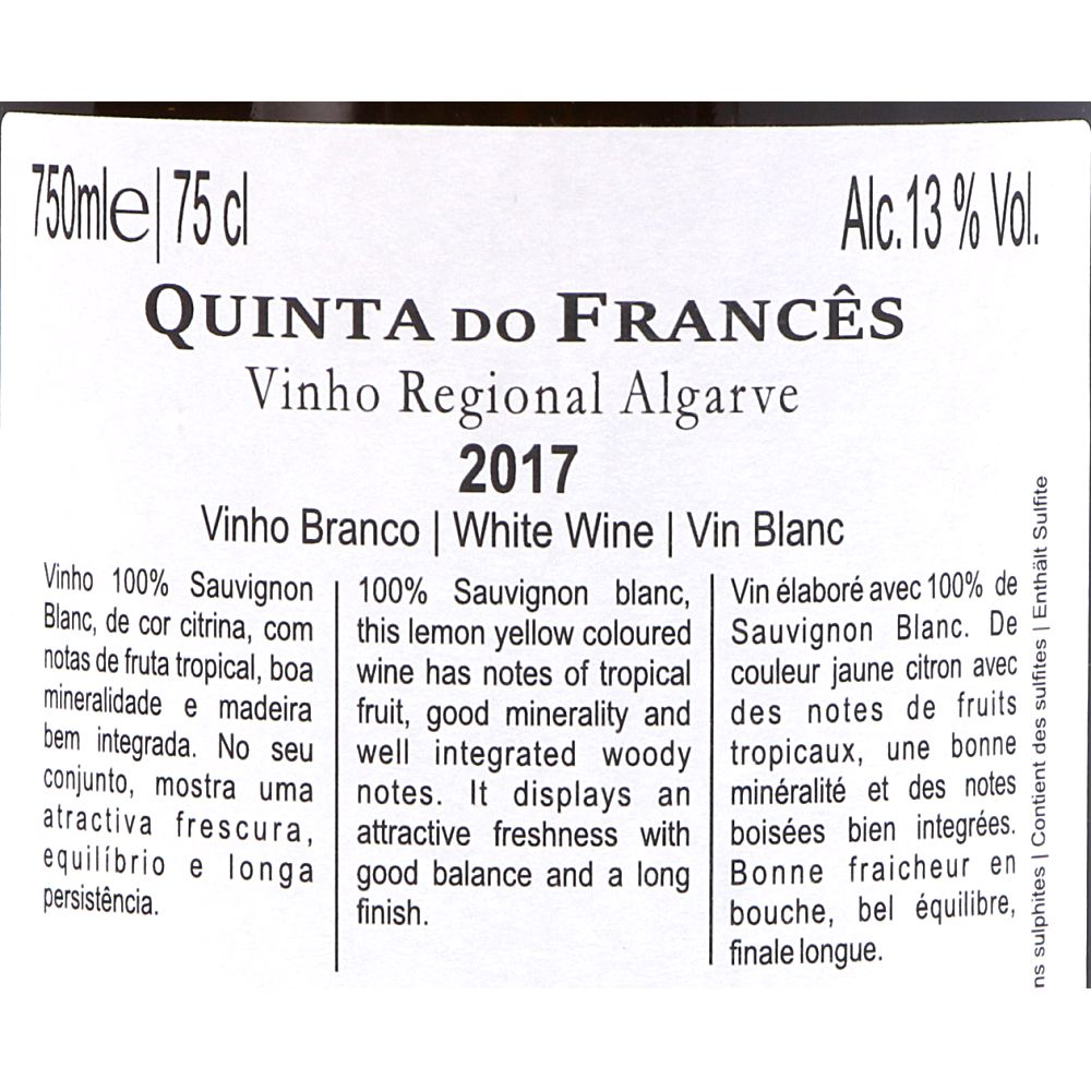 - Quinta do Francês White Wine 75cl (2)