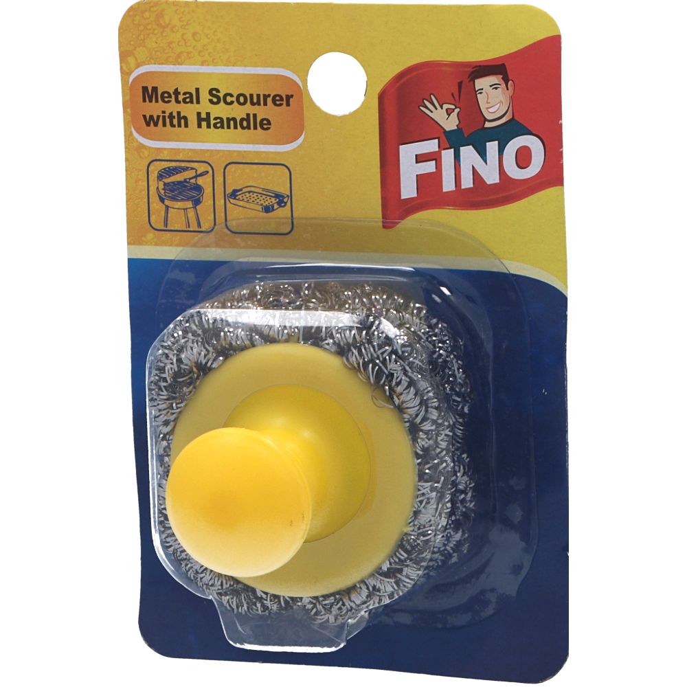  - Fino Metal Scourer W/ Handle (1)