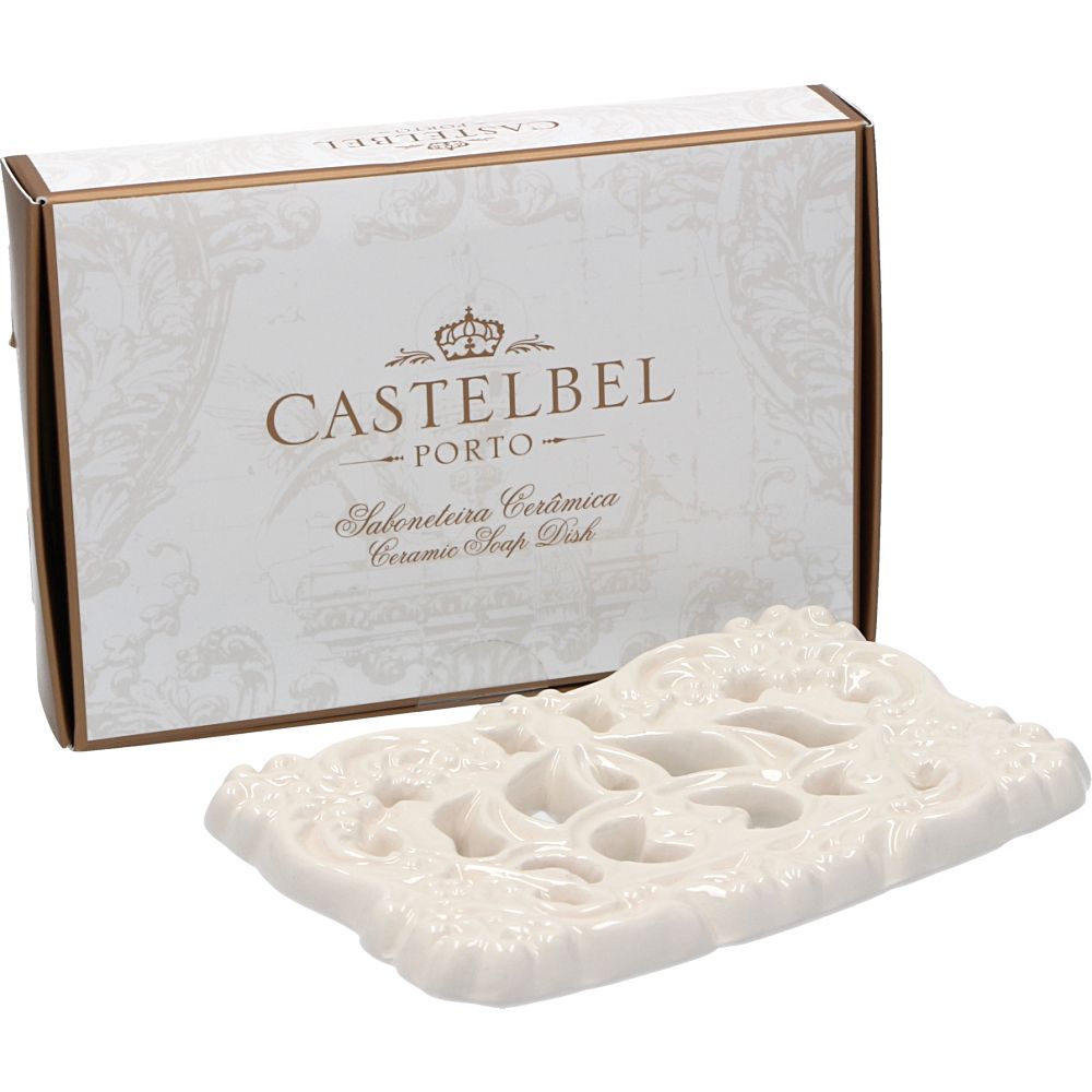  - Castelbel White Porcelain Soap Dish (1)