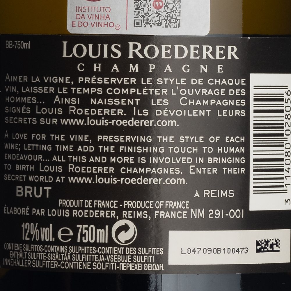  - Louis Roederer Blanc Champagne 75 cl (2)