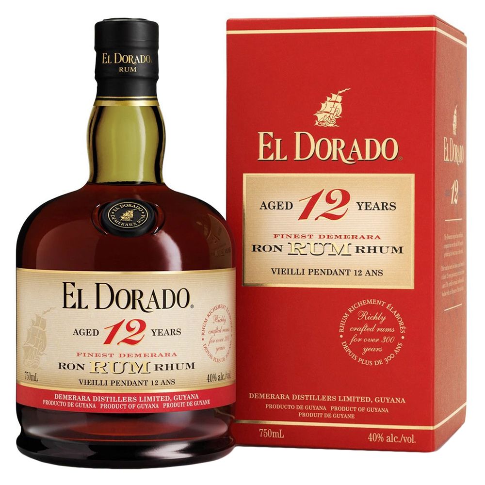  - El Dorado Rum Aged 12 Years 70cl (1)