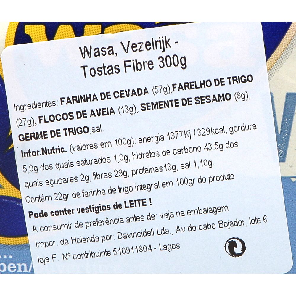  - Pão Crocante Fibra Wasa 300g (2)