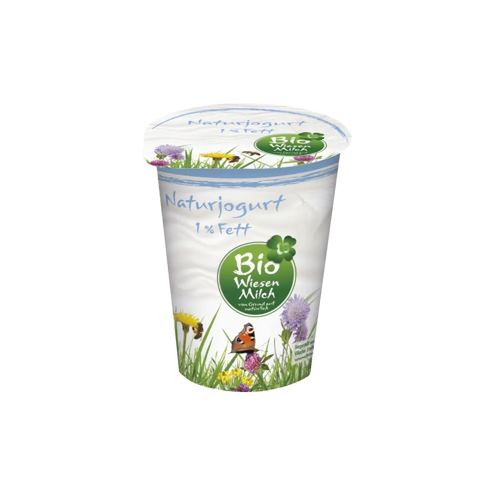  - Wiesenmilch Organic Natural Yoghurt 1% Fat 200g (1)
