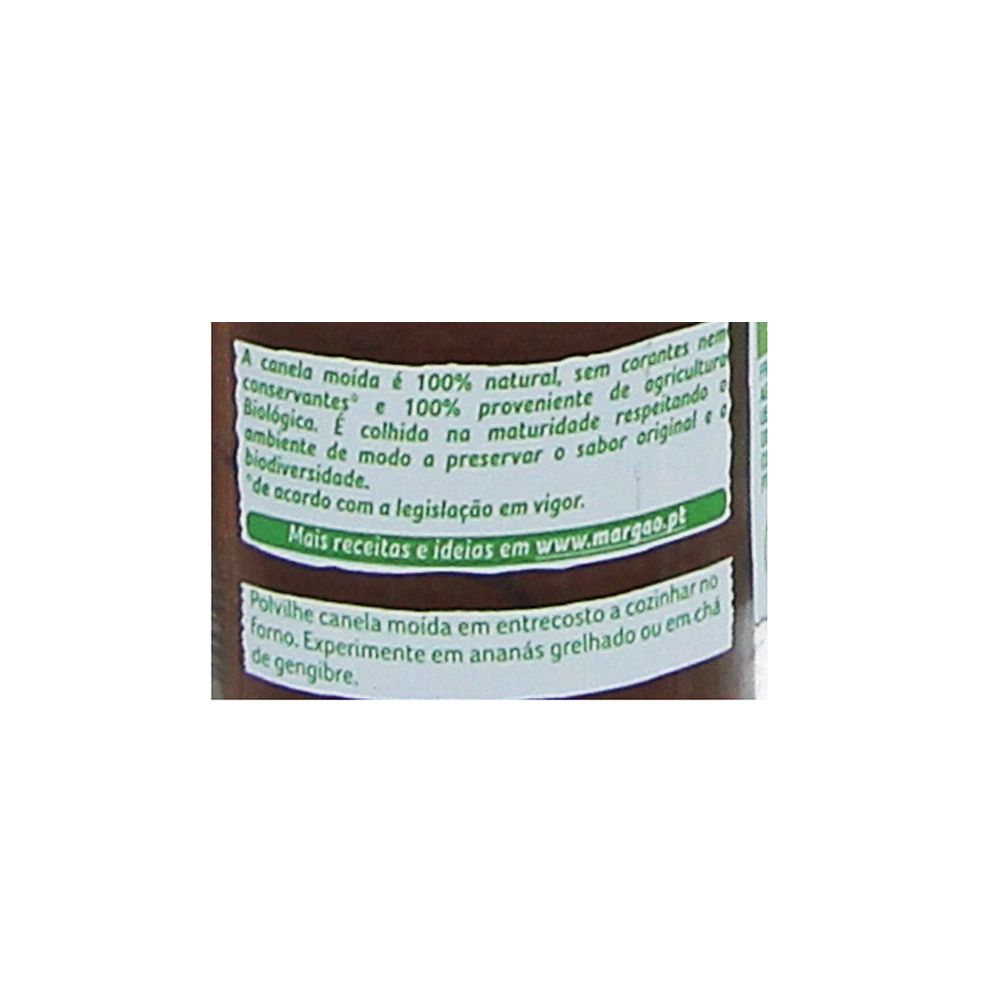  - Margão Organic Ground Cinnamon 27 g (2)