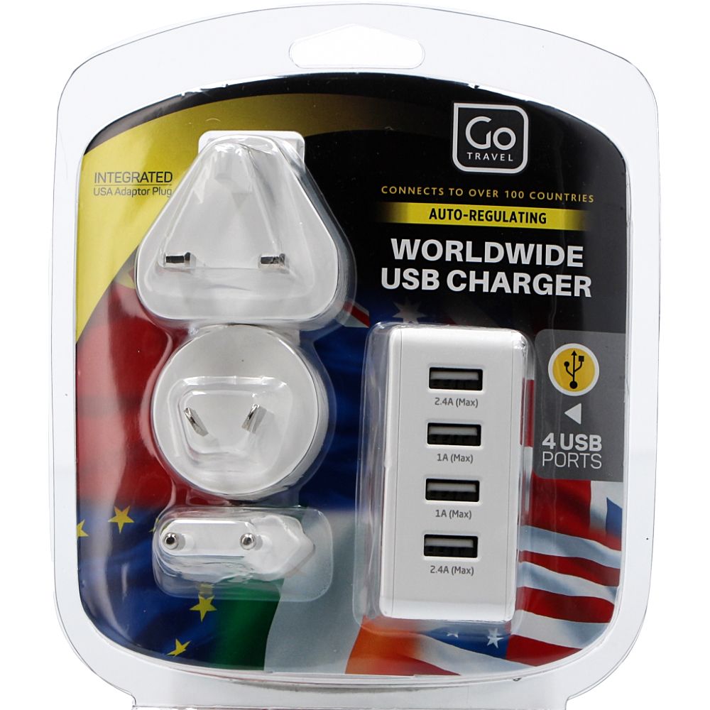  - Go Travel Worldwide USB Charger (1)