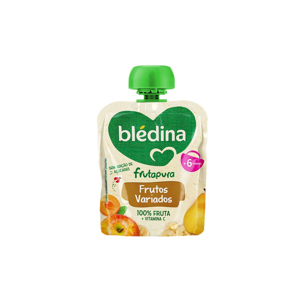 - Blédina Fruit Puree Mixed Fruits 90 g (1)