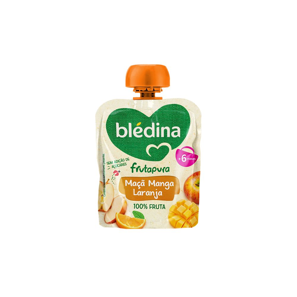  - Blédina Fruit Pur+D3941ee Apple, Mango, Orange 90 g (1)