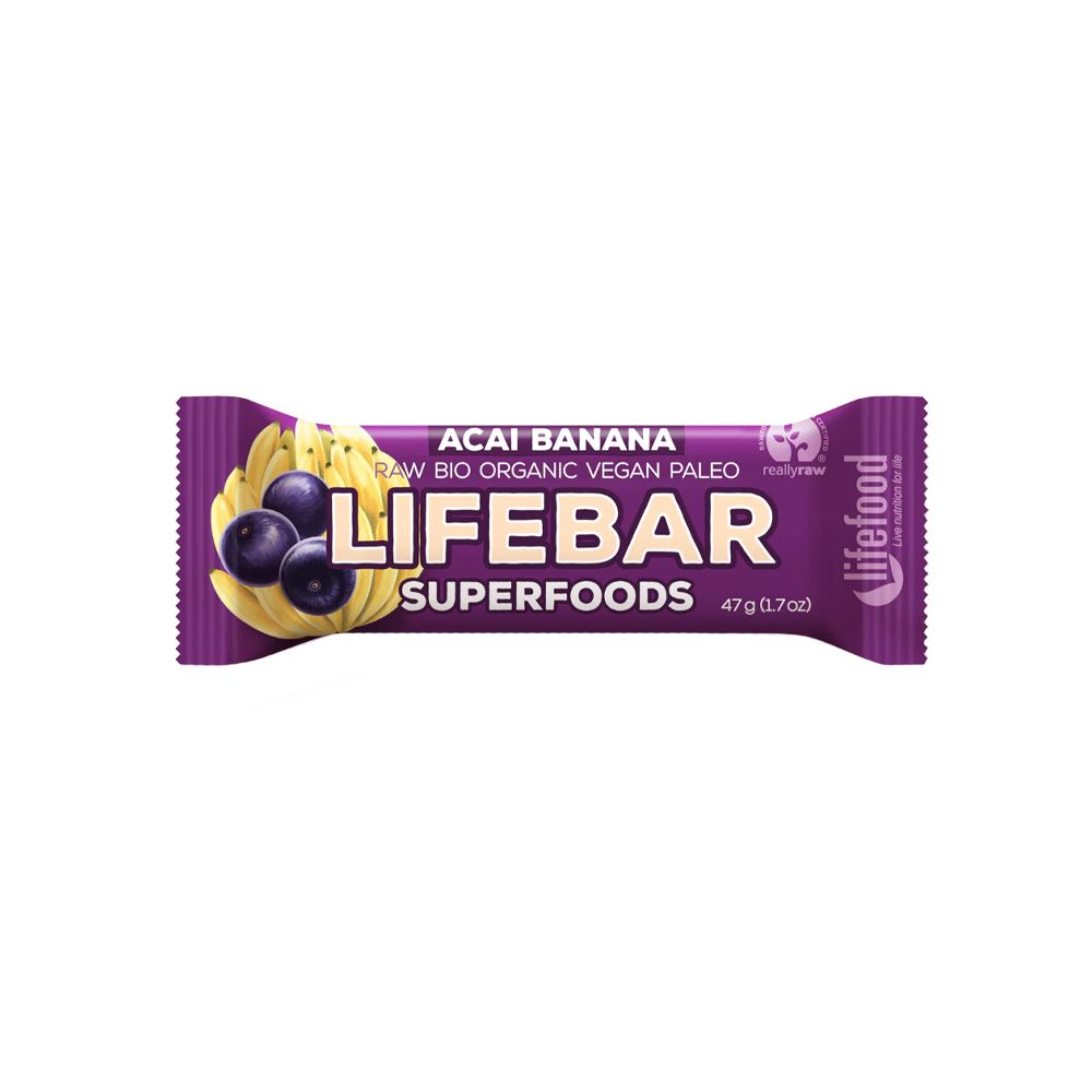  - Life Food Acai Banana Bar 47 g (1)