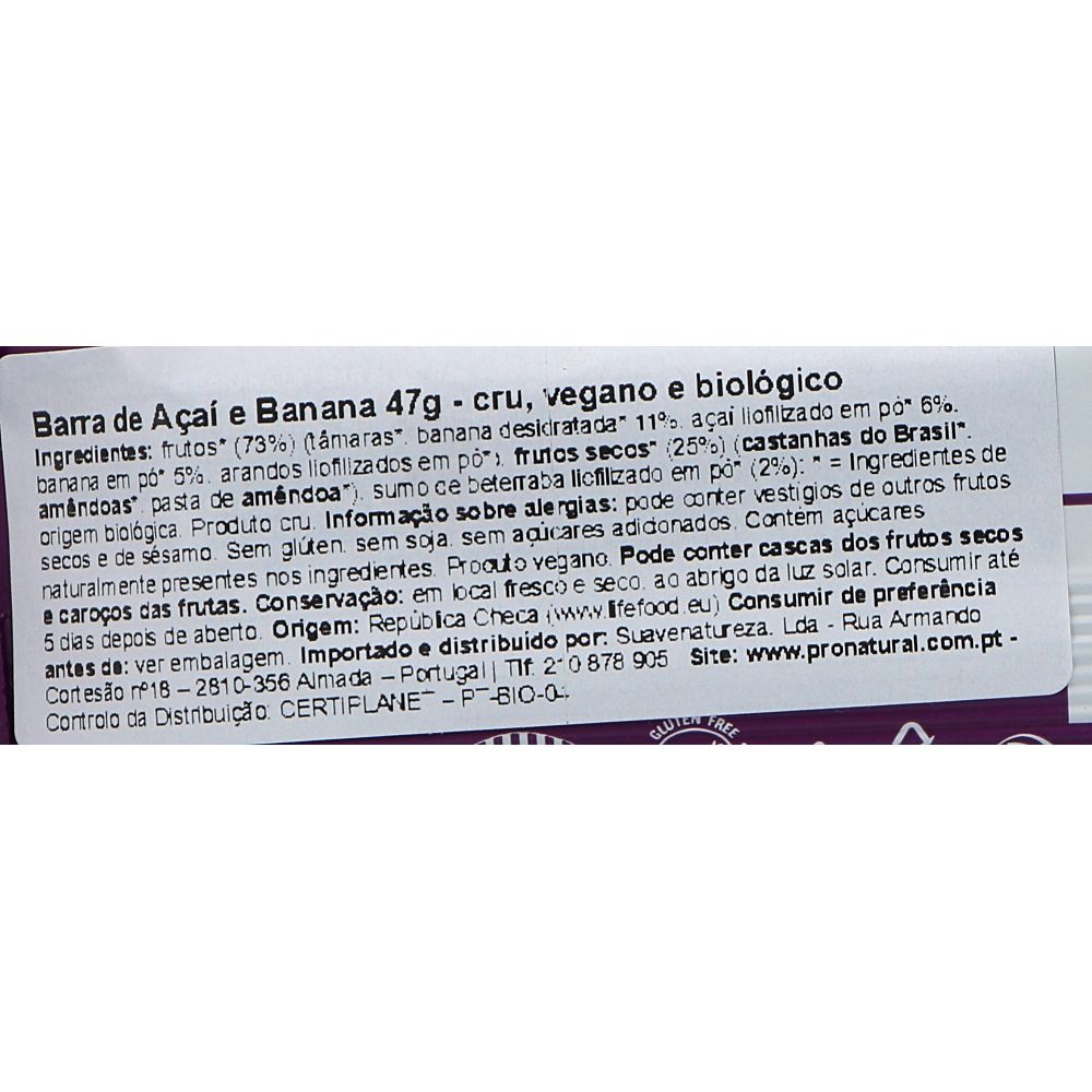  - Barra Life Food Açaí Banana 47 g (2)