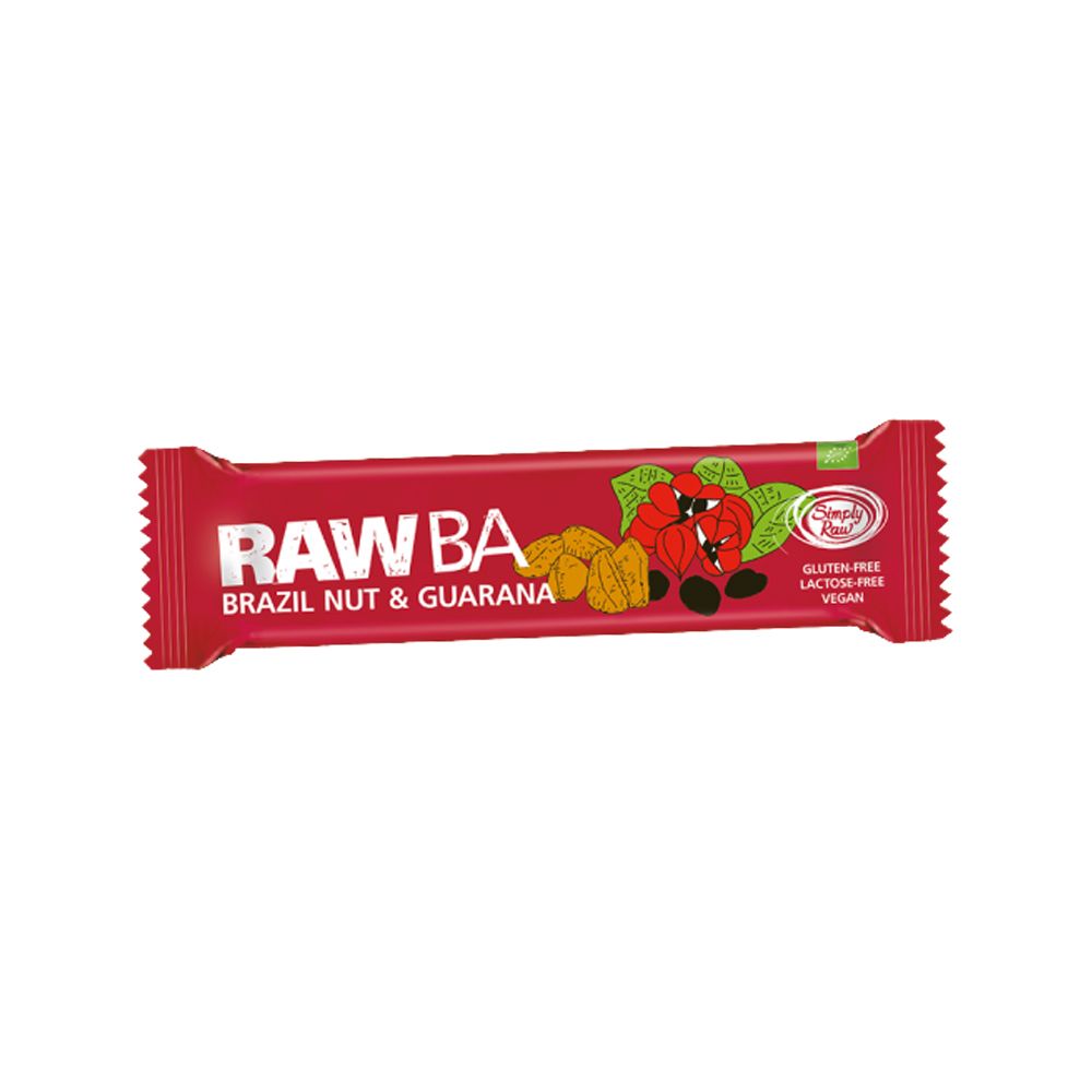  - Simply Raw Brazil Nut & Guaraná Cereal Bar 40 g (1)