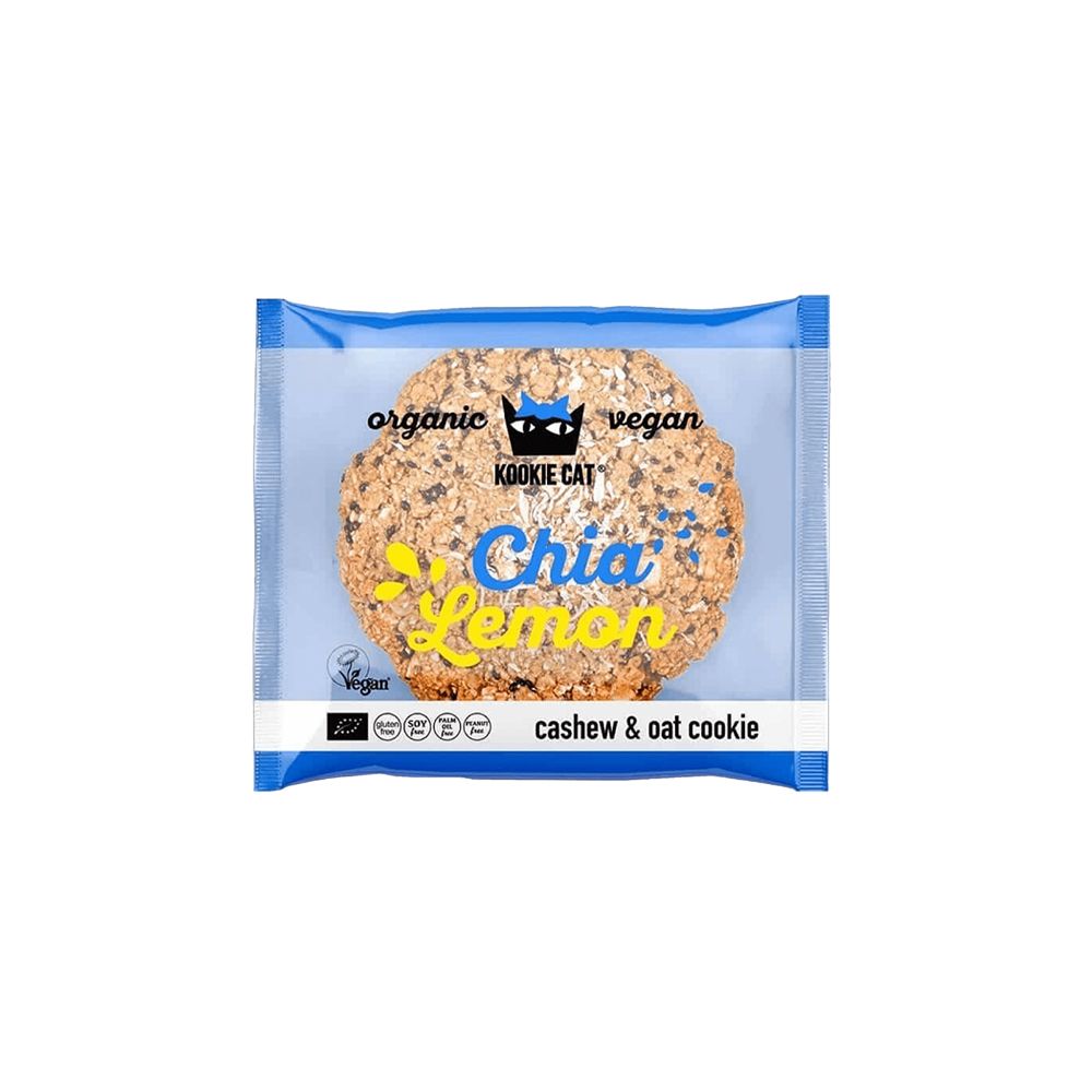  - Kookie Cat Chia & Lemon Cookie 50 g (1)