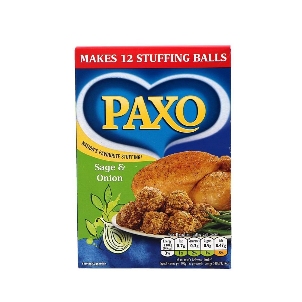  - Paxo Sage & Onion Stuffing Mix 170g (1)