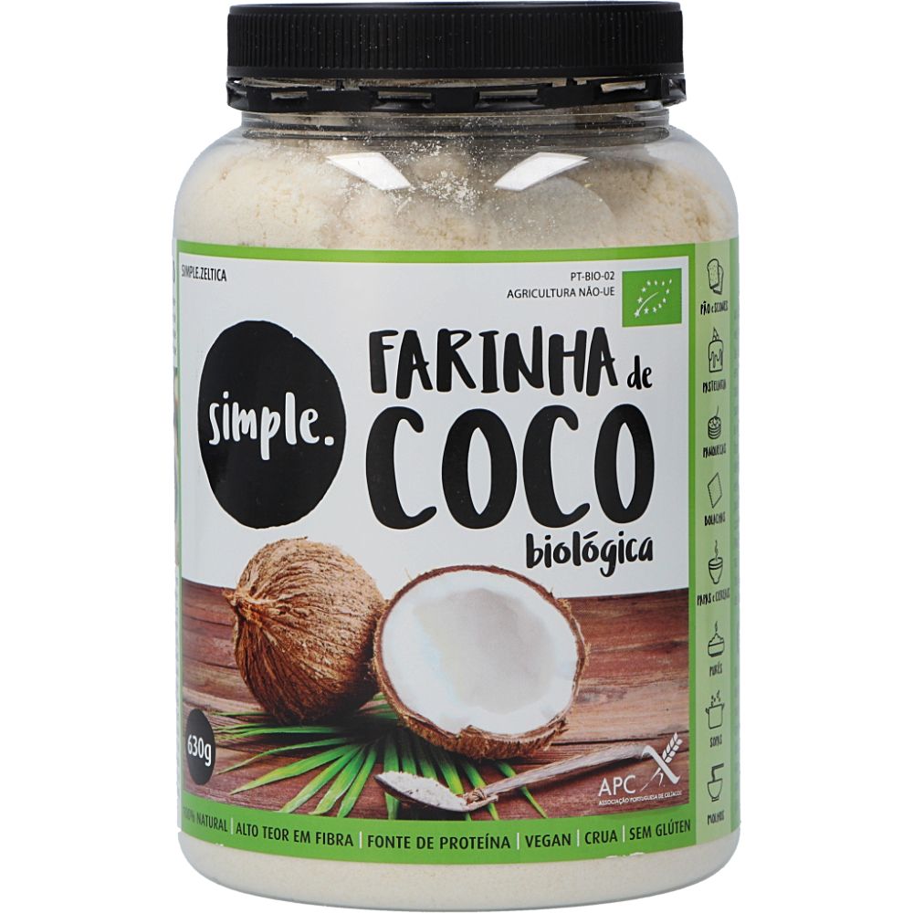  - Simple Organic Coconut Flour 630 g (1)