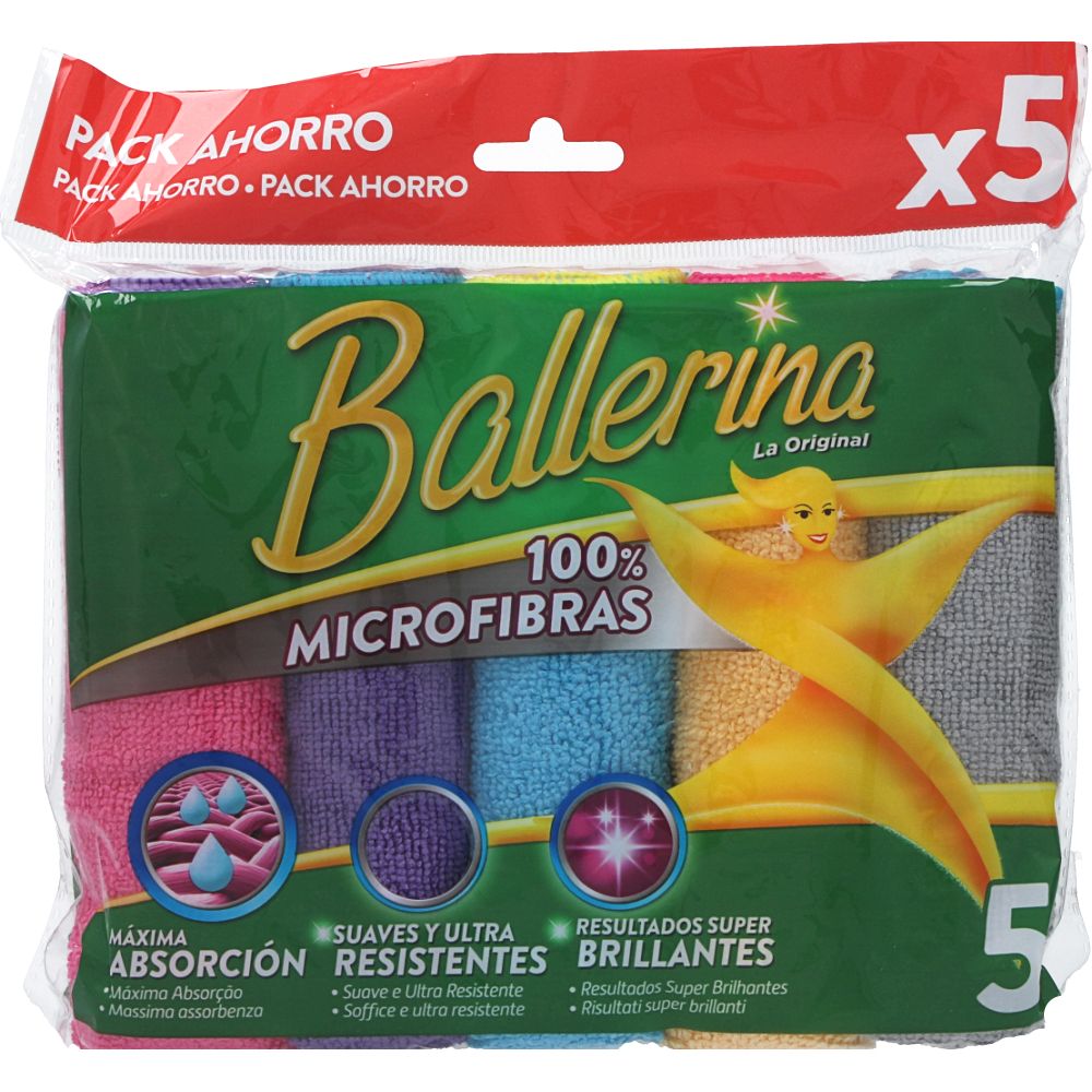  - Ballerina Microfibre Cloths 5 pc (1)