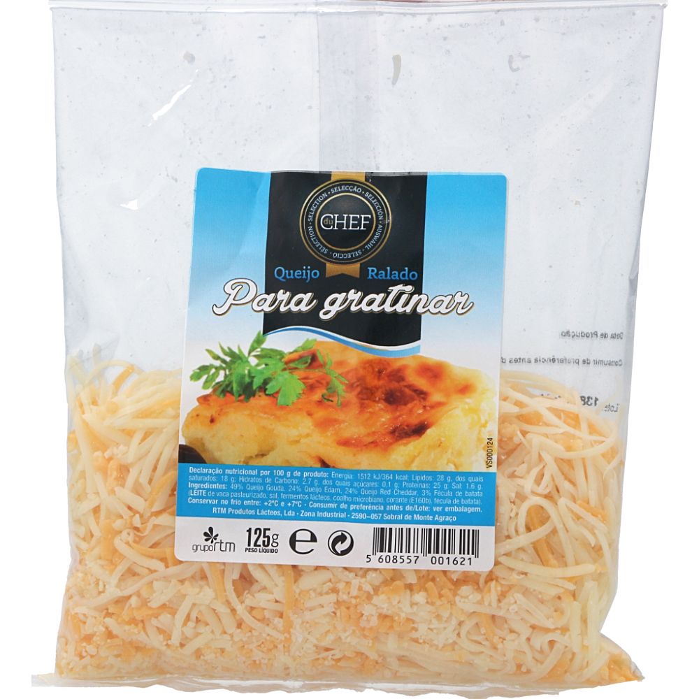  - Du Chef Grated Cheese For Gratin 125g (1)