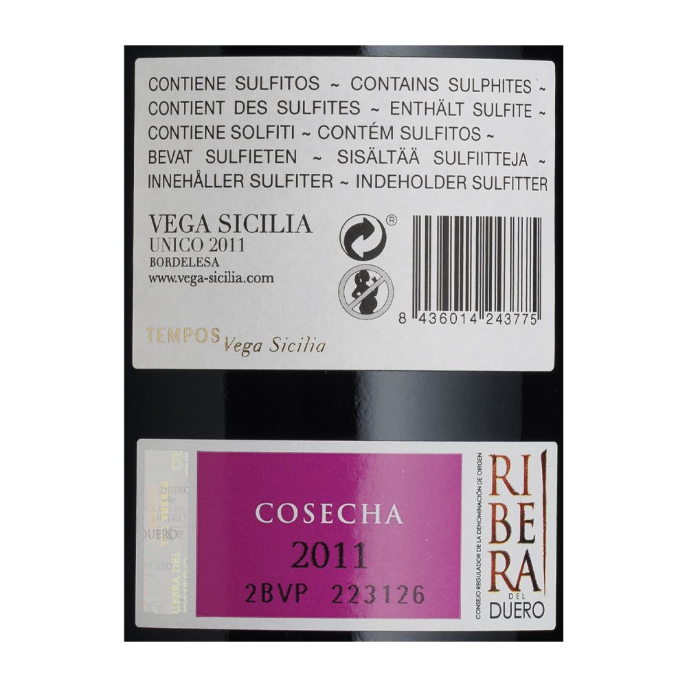  - Vinho Tinto Vega Sicilia Único 2003 75cl (2)