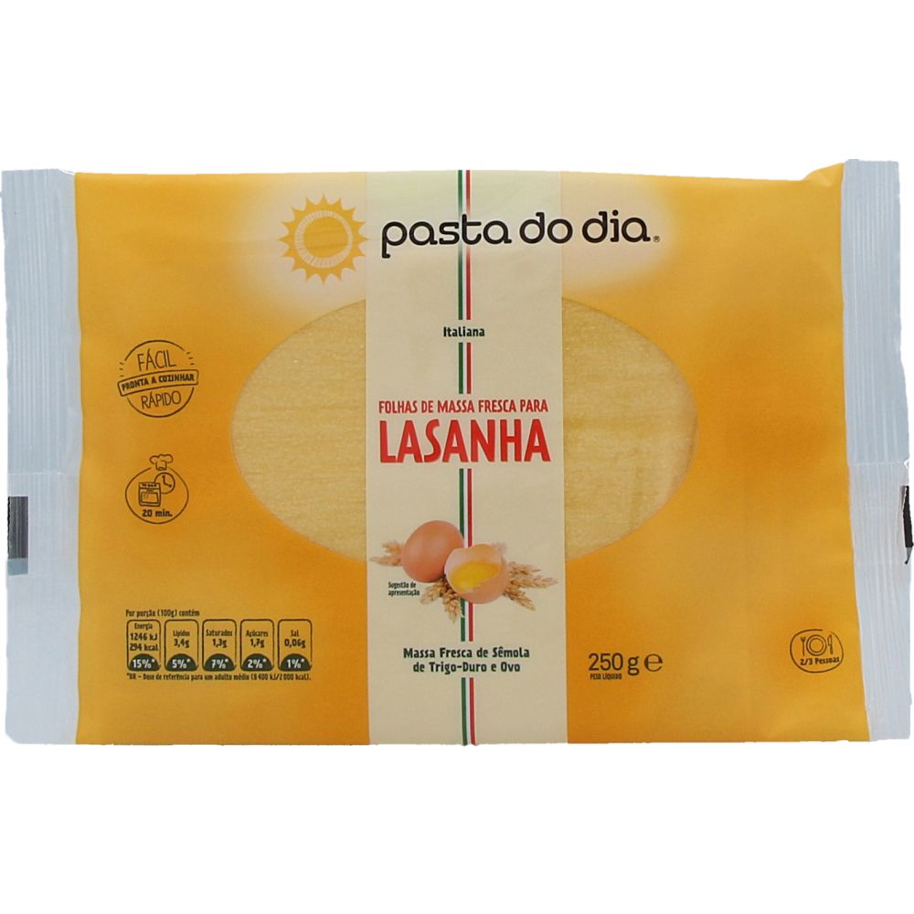  - Pasta do Dia Lasagne Sheets 250g (1)