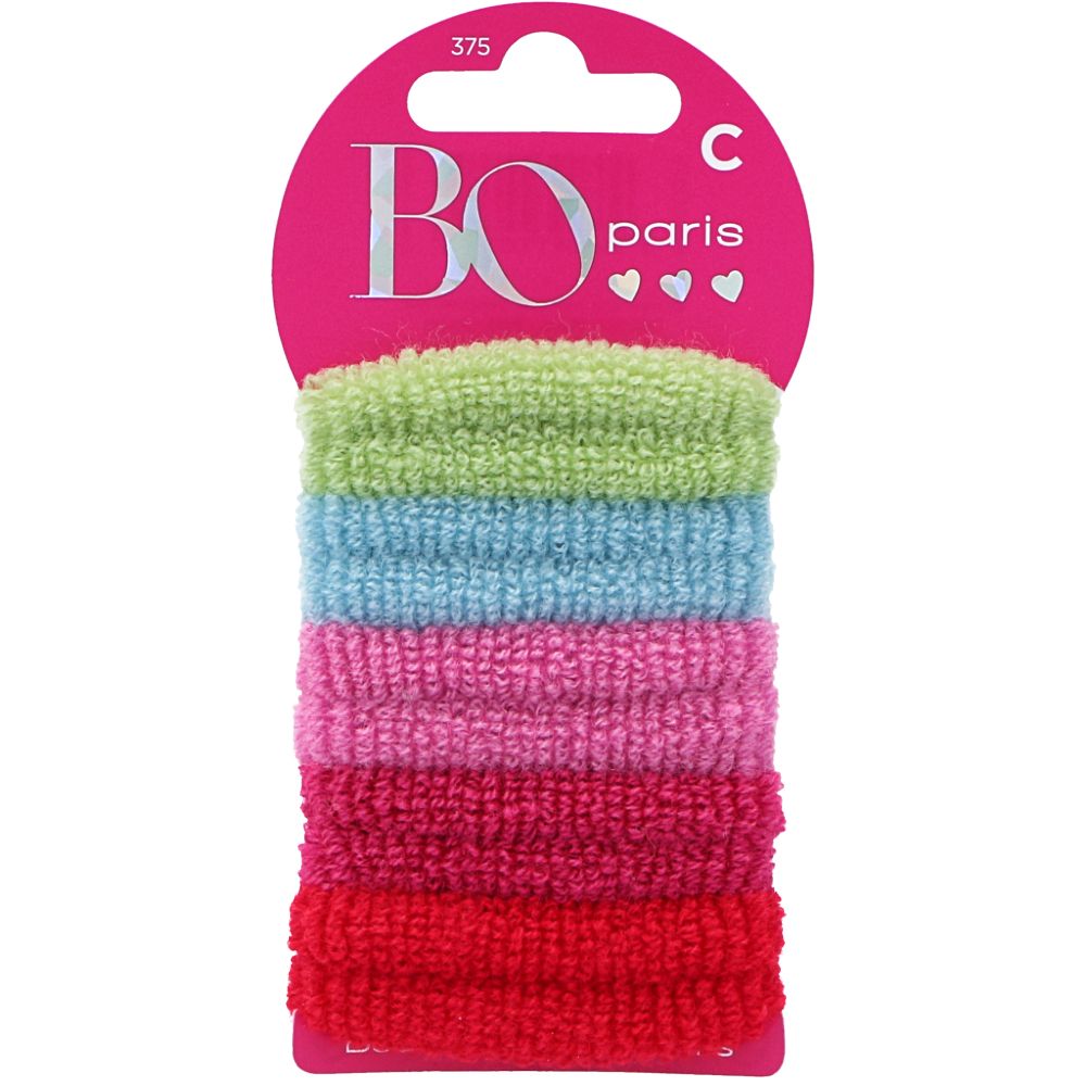  - BO Paris Colour Elastic Hair Bands 10 pc (1)