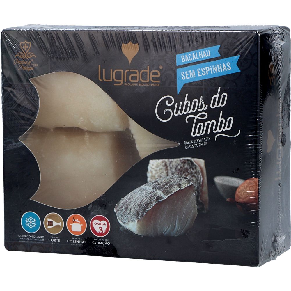  - Lugrade Soaked Codfish Fillet Cubes 600 g (1)