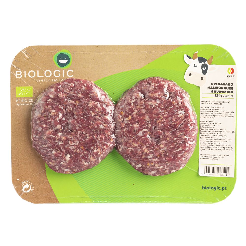  - Biologic Organic Beef Burger 224 g (2)