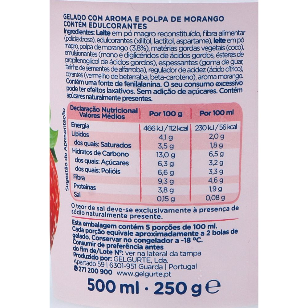 - Gelado Nutregi Morango Sem Açúcar 500ml (2)