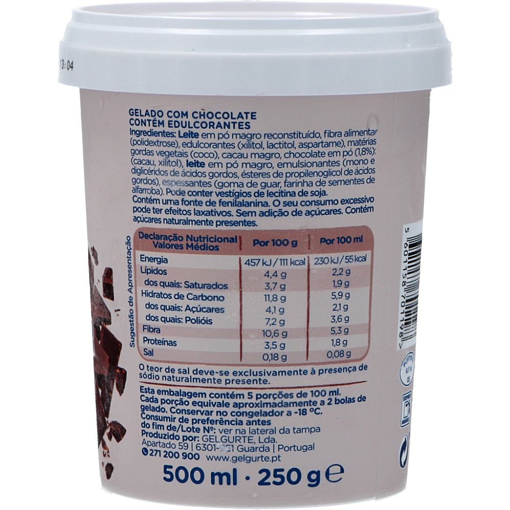  - Gelado Nutregi Chocolate Sem Açúcar 500ml (2)