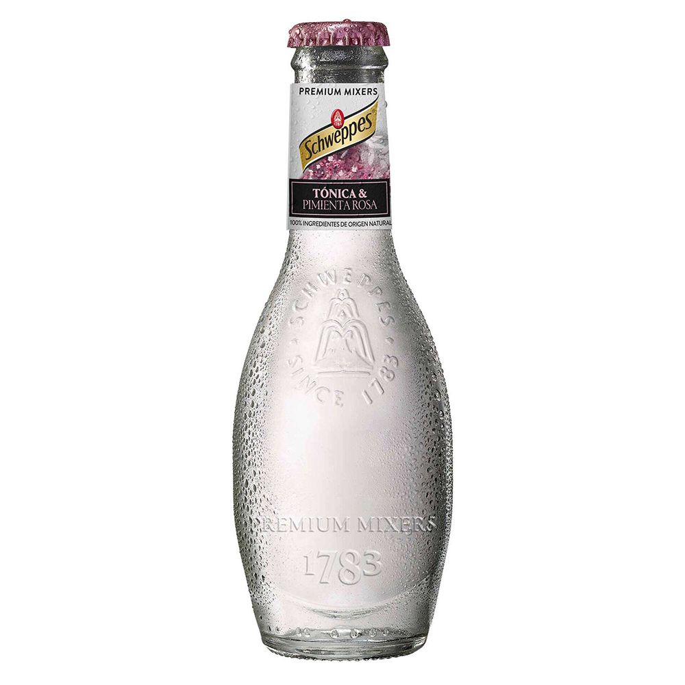  - Água Tónica Pimenta Rosa Premium Schweppes 20cl (1)