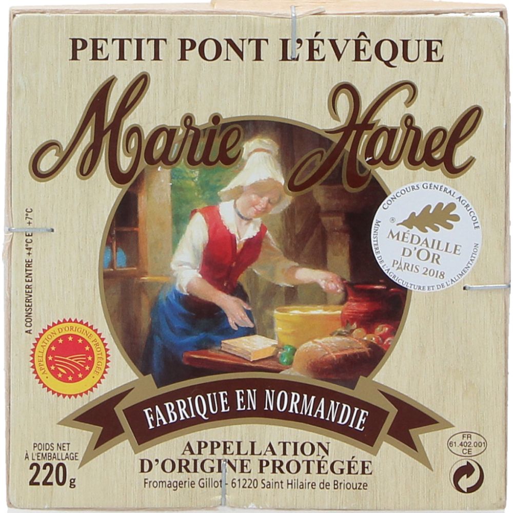  - Petit Pont-L`Évêque Marie Harel Cheese 220g (1)