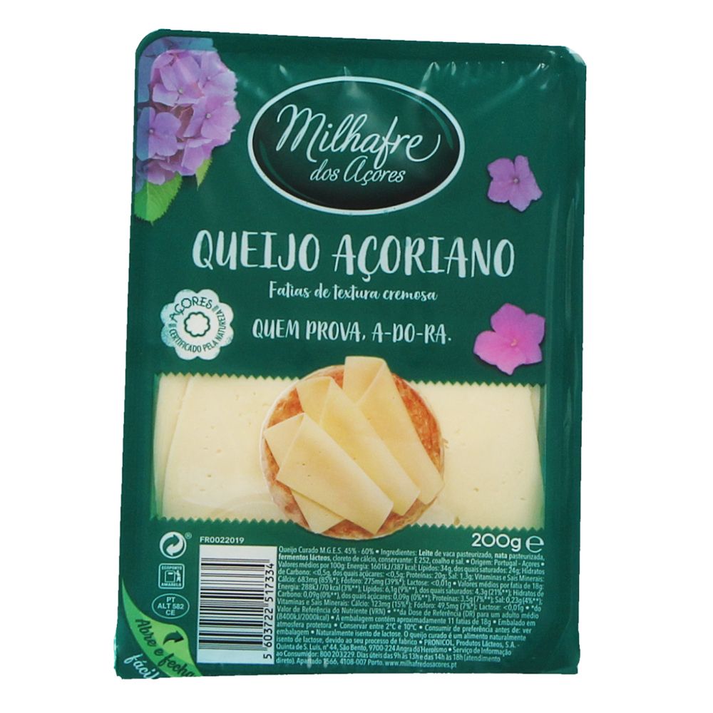  - Sliced ??Azores Milhafre Cheese 200g (2)