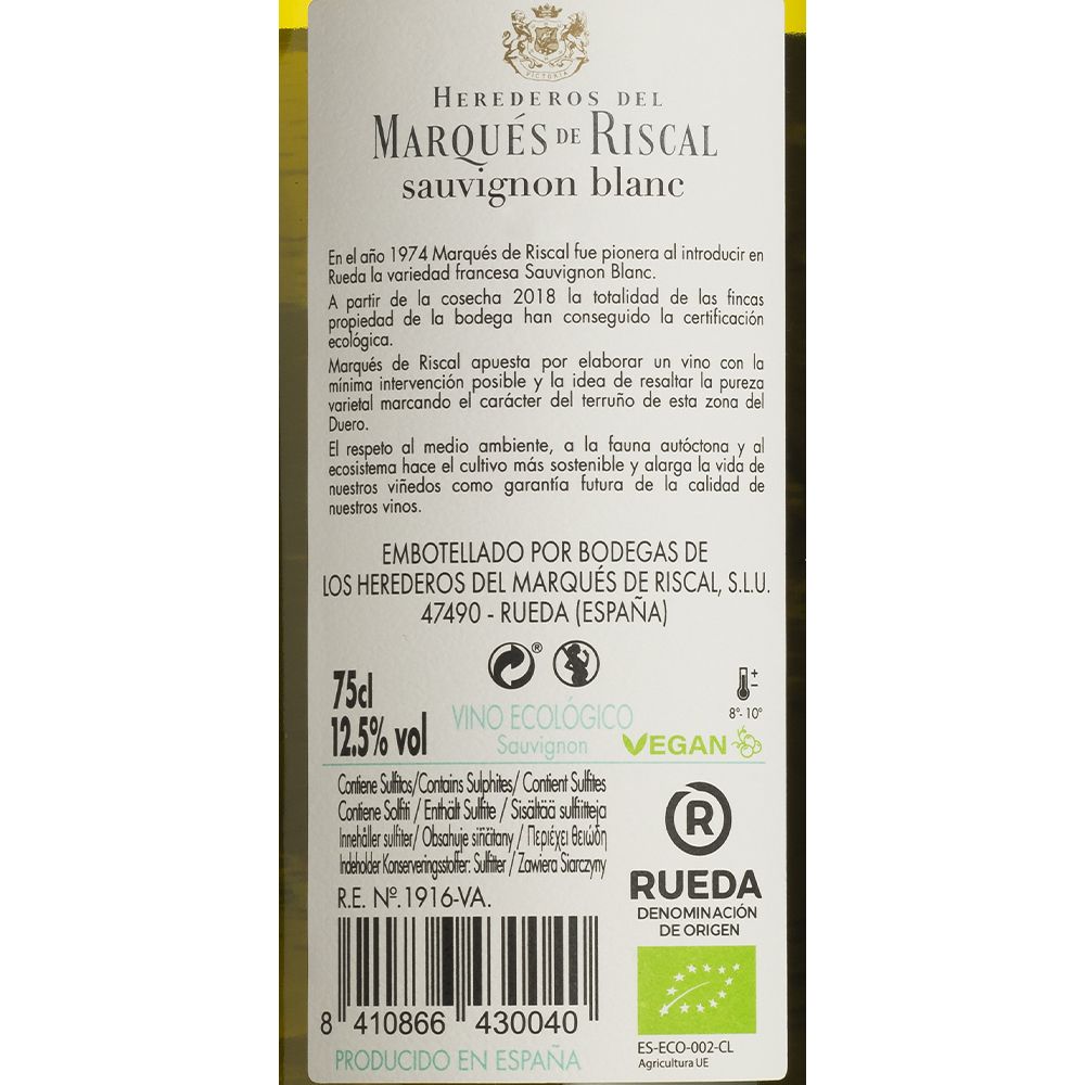 - Vinho Marquês Riscal Sauvignon Branco 75cl (2)