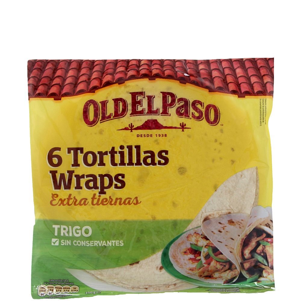  - Old El Paso Tortillas Mexicanas Wrap 350g (1)