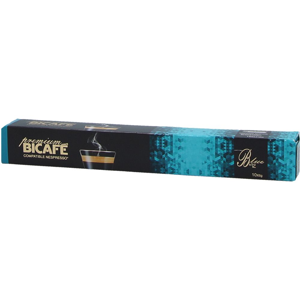  - Bicafé Premium Blue Nespresso 12 Coffee Capsules 60 g (1)