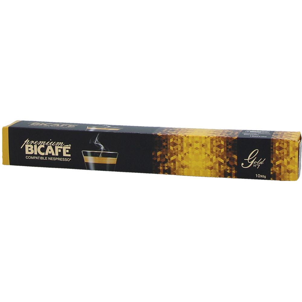  - Bicafé Premium Gold Nespresso 12 Coffee Capsules 60 g (1)