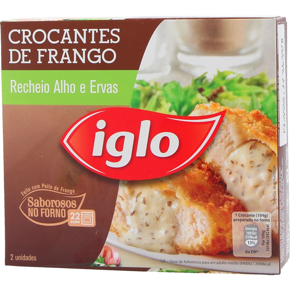  - Iglo Garlic & Herb Filled Chicken Crunch 2pc=204g (1)