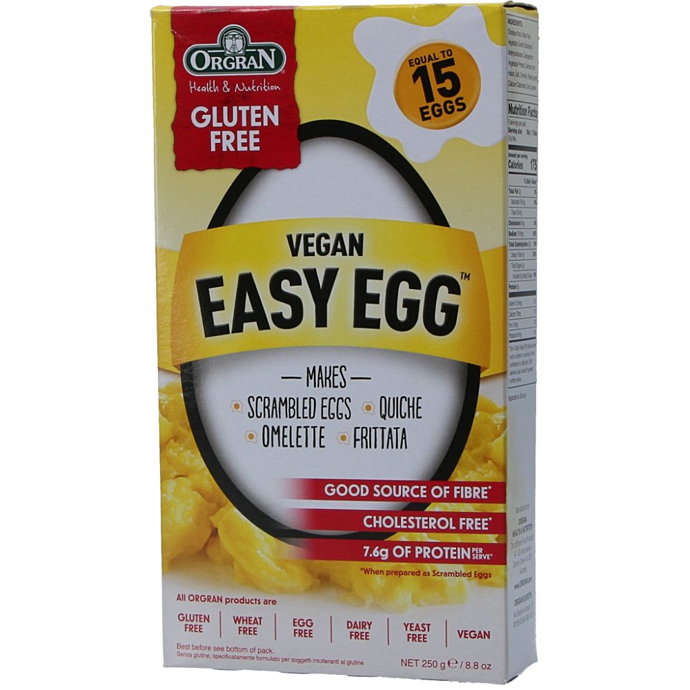  - Substituto de Ovo Vegan Easy Egg Orgran 250g (1)
