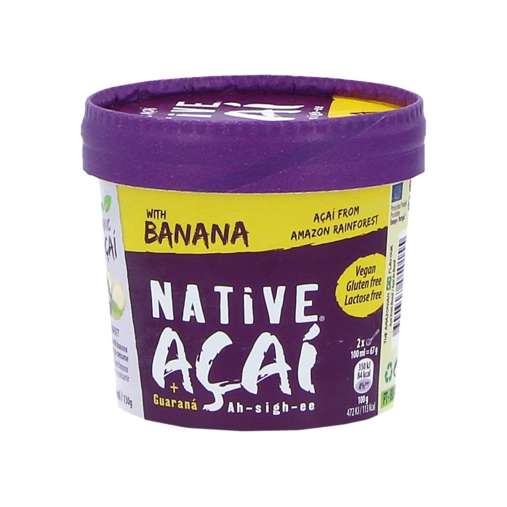  - Açaí Sorbet Native Guaraná & Banana 160ml (1)