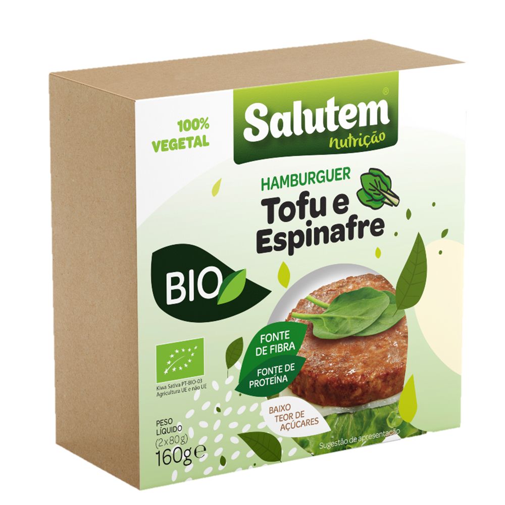  - Salutem Organic Tofu Spinach Burger 150g (1)