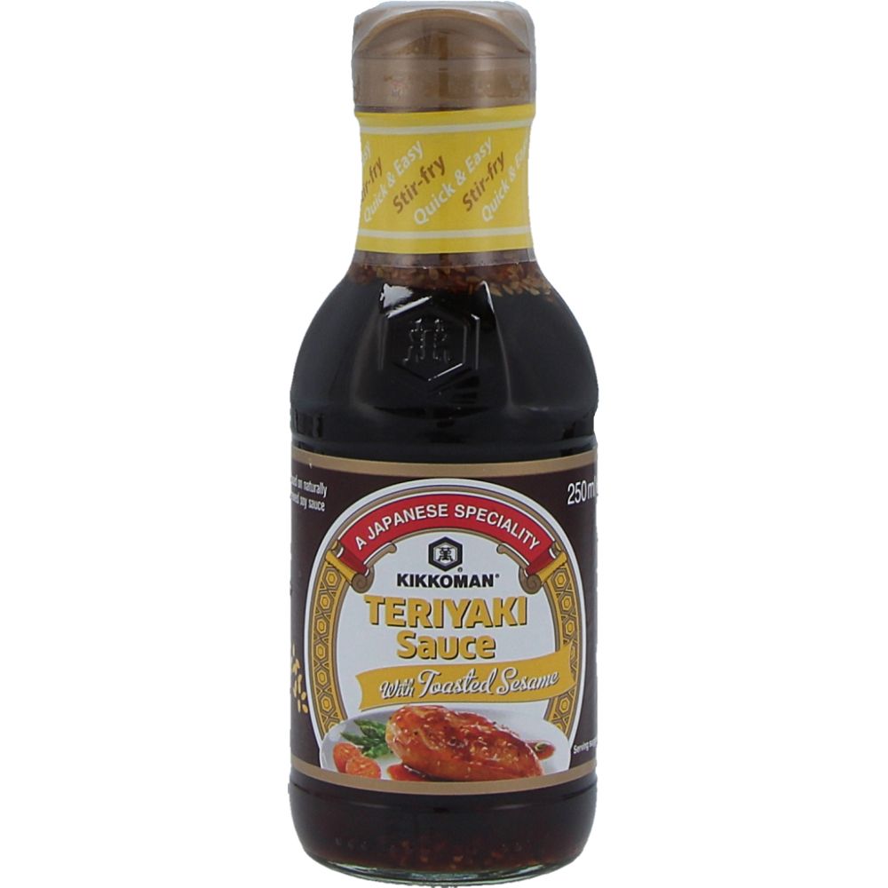  - Kikkoman Teriyaki Sauce With Toasted Sesame 250 ml (1)