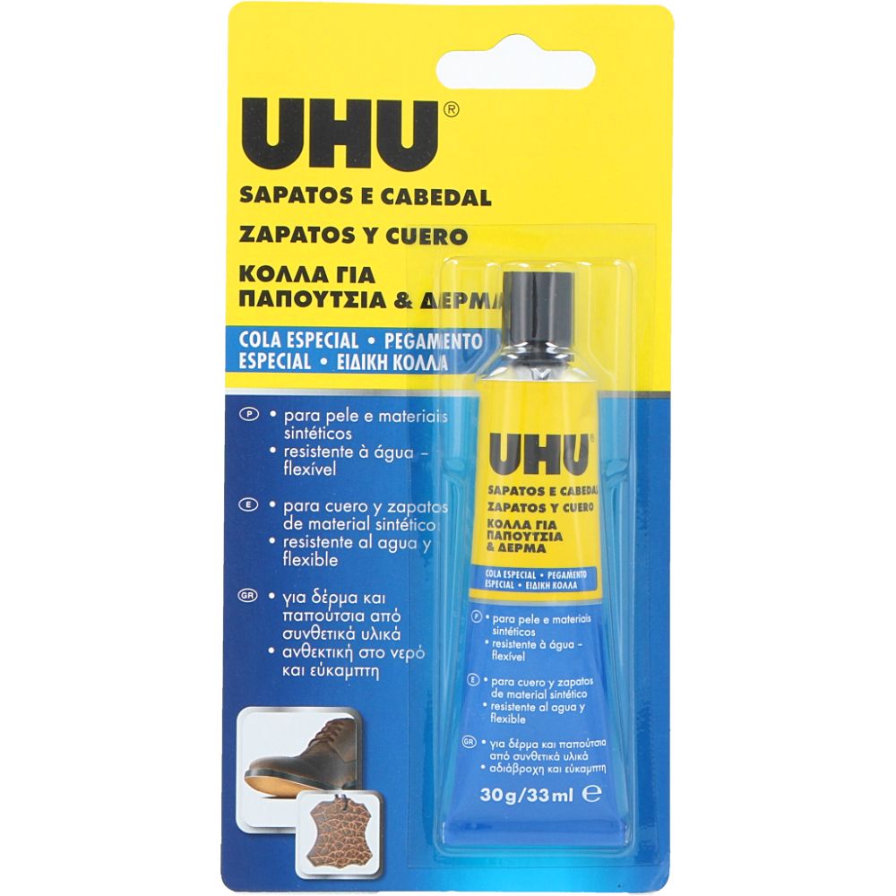  - UHU Shoe & Leather Glue 34 ml (1)