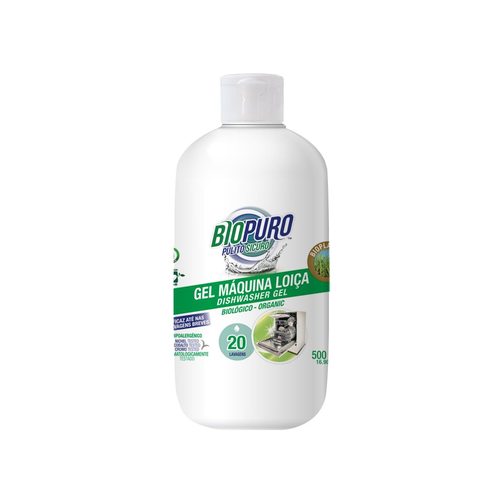  - Detergente Biopuro Máquina Loiça Gel 500mL (1)
