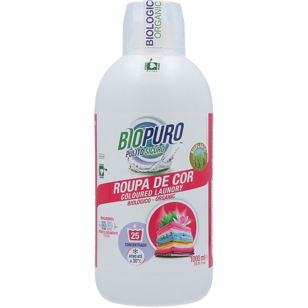  - Biopuro Coloured Clothes Washing Detergent 1L (1)