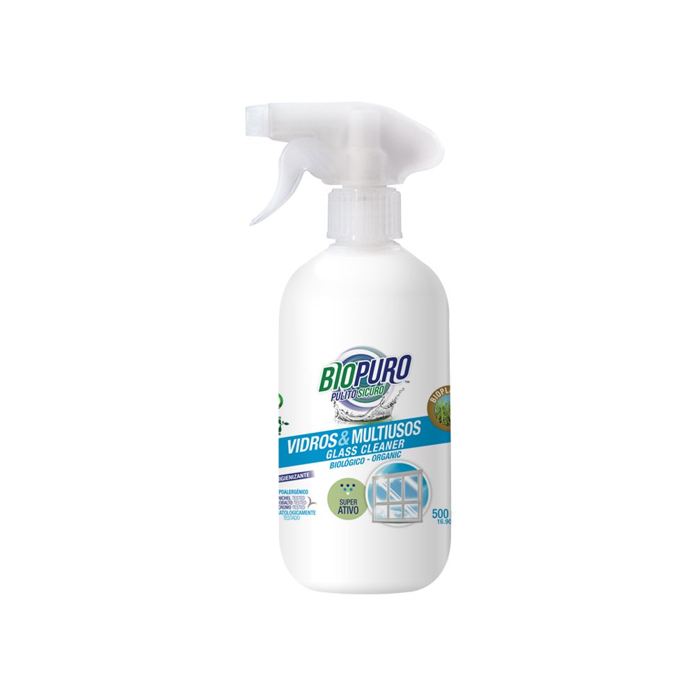  - Biopuro Glass & Multi-Purpose Spray Cleaner 500 ml (1)
