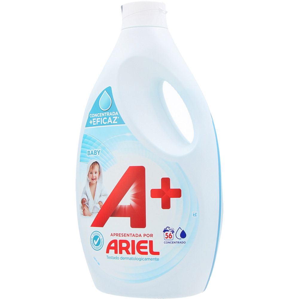  - Ariel A+ Baby Liquid Detergent 56 Loads = 2.8 L (1)