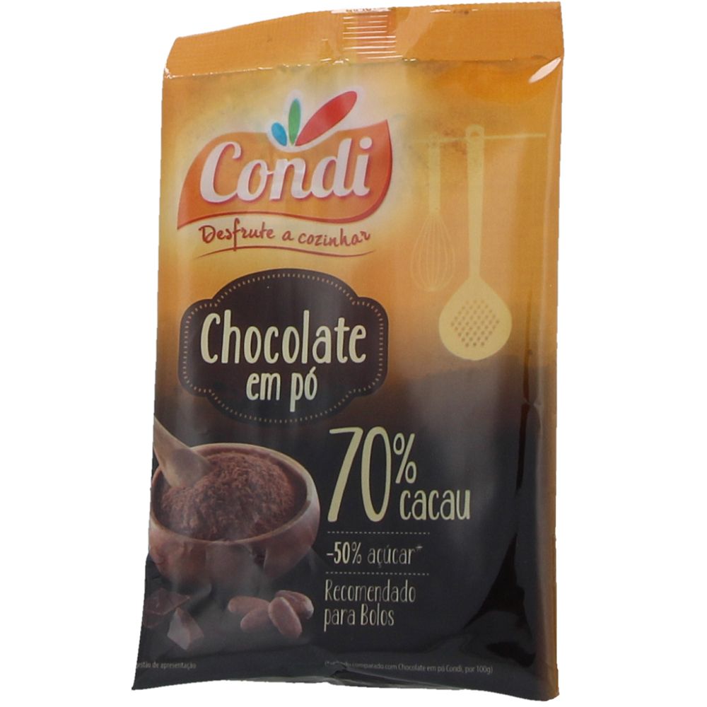  - Chocolate Em Pó 70% Cacau Condi 75g (1)