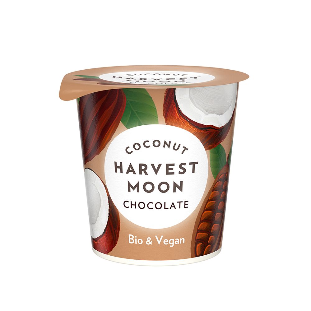  - Preparado Vegetal Côco Bio Harvest Moon Chocolate 125g (1)