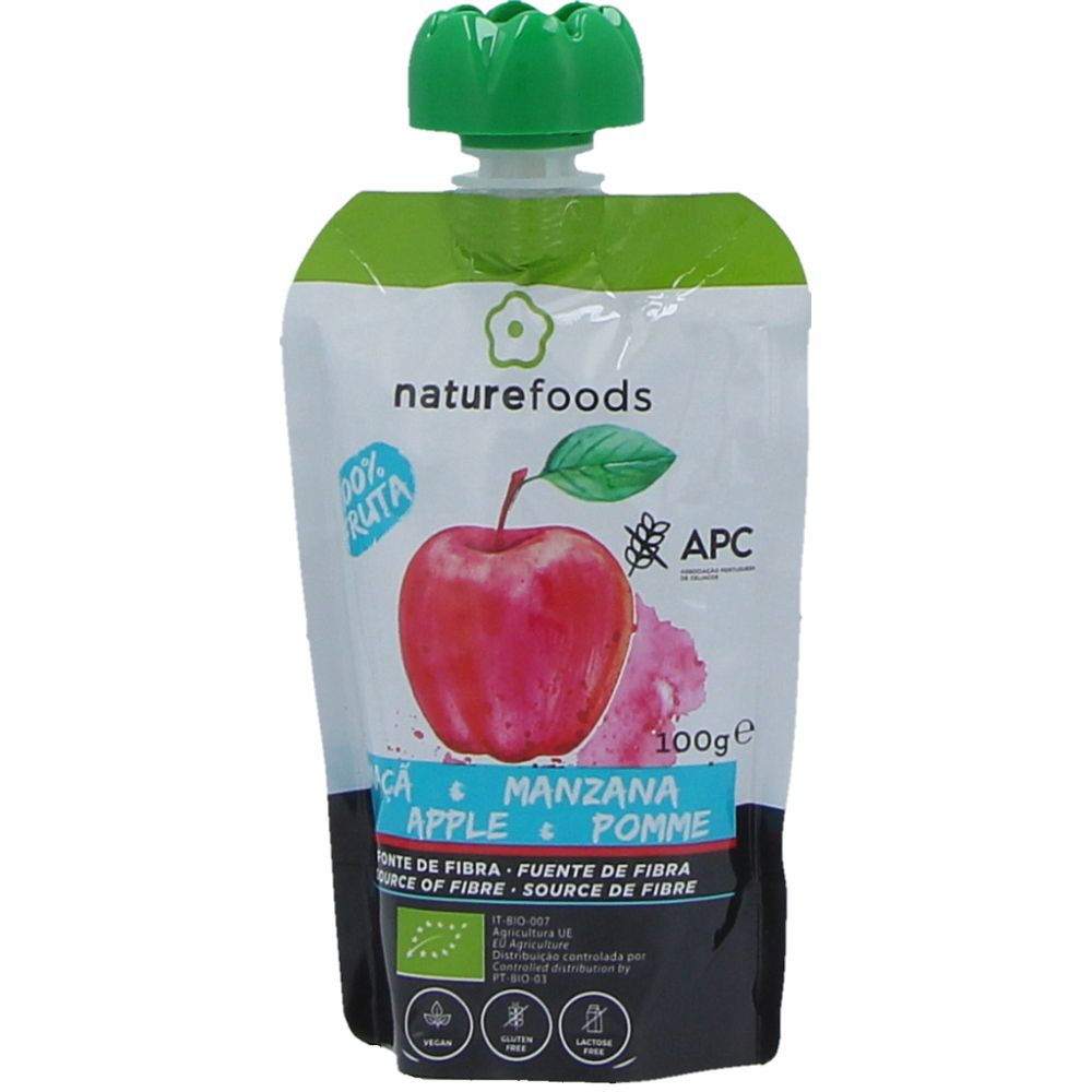  - NatureFoods Apple Fruit Puree 100g (1)