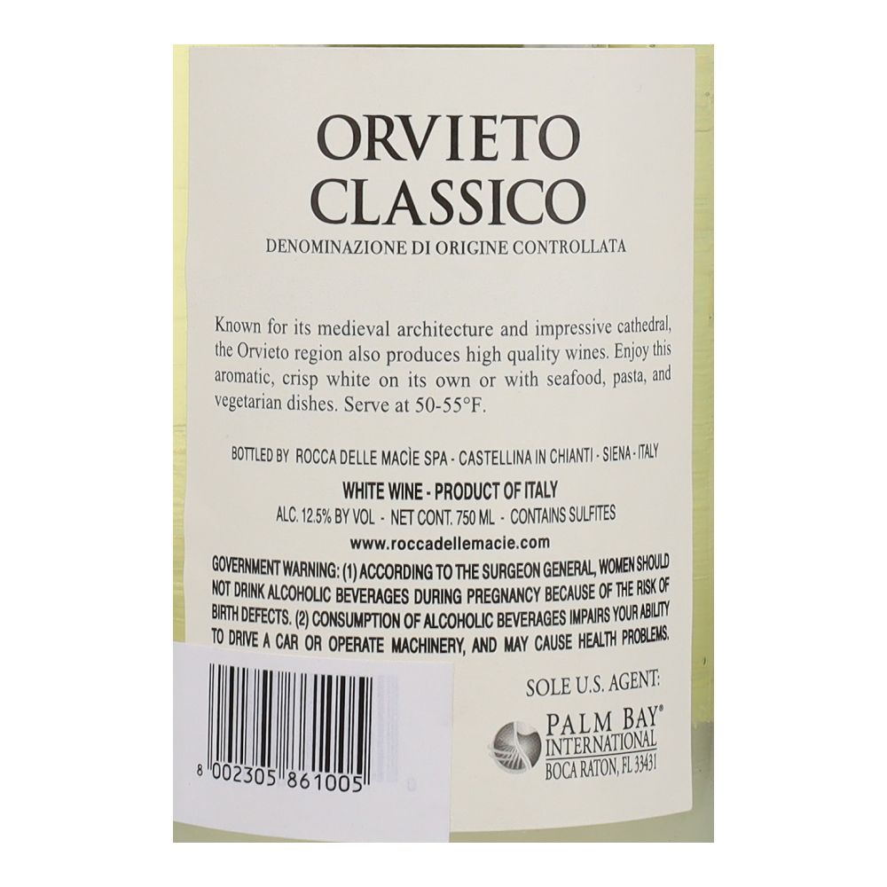  - Vinho Branco Rocca Delle Macie Orvieto Clássico 75cl (2)
